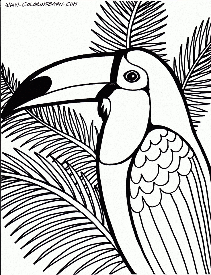 Get This Bird Coloring Pages for Kids 13267
