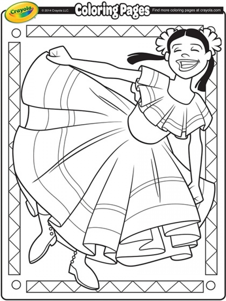 Get This Cinco de Mayo Coloring Pages to Print Online 12603
