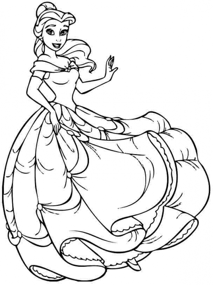 View Belle Coloring Pages For Adults Pictures Color Pages Collection