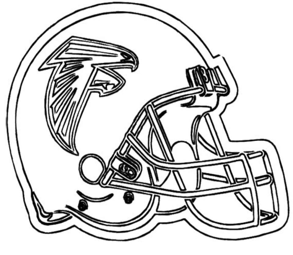 Get This Free Printable Football Helmet NFL Coloring Pages 73619