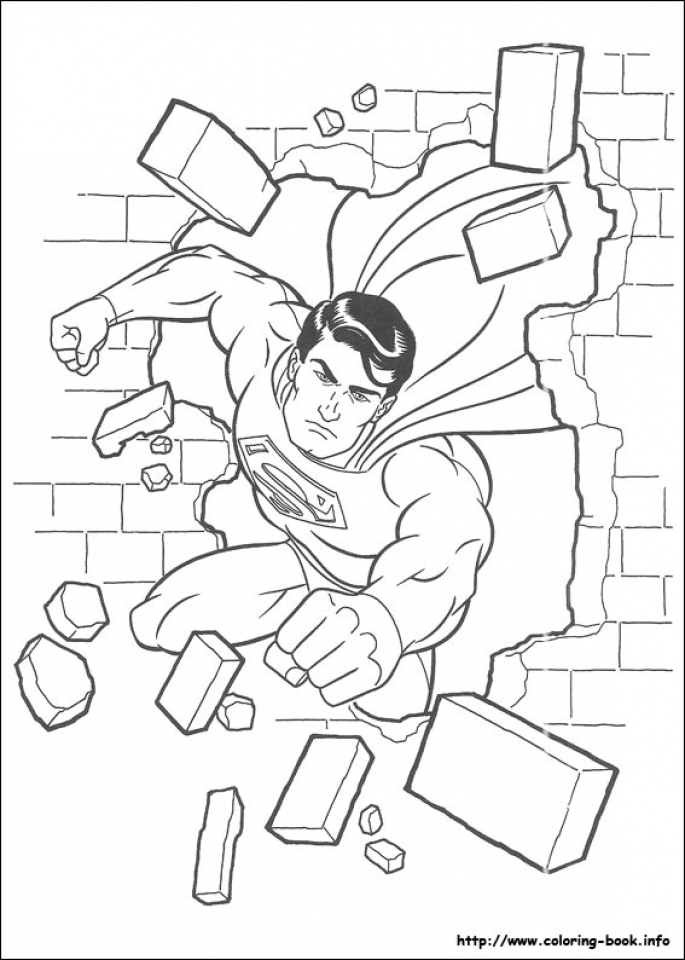 20+ Free Printable Superman Coloring Pages ...