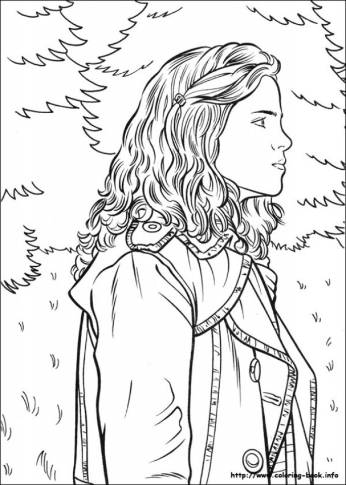 Get This Harry Potter Coloring Pages Printable Free 11884