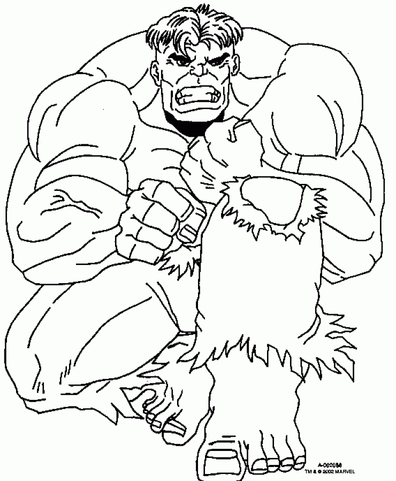 Get This Hulk Coloring Pages Marvel Avengers 27588