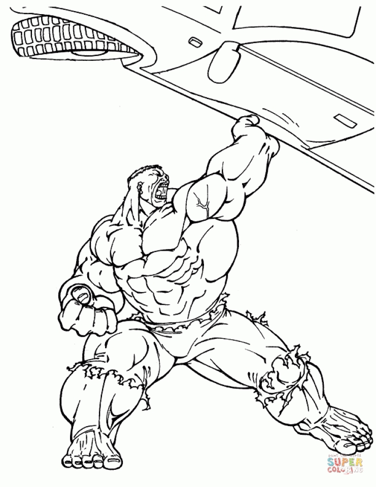 Get This Hulk Coloring Pages Marvel Avengers 93719