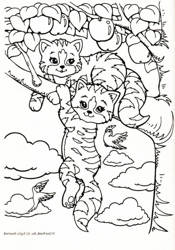 Get This Lisa Frank Coloring Pages Printable 97841
