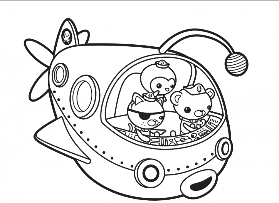 octonauts coloring pages dashiegames - photo #24