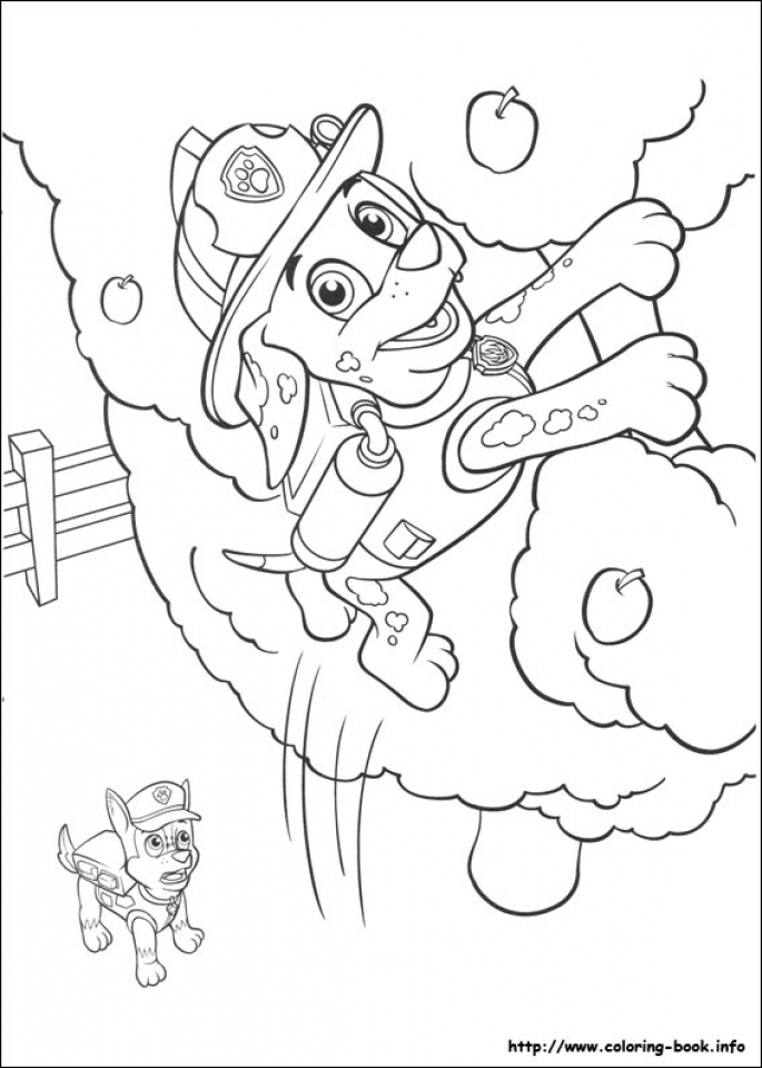 20+ Free Printable Paw Patrol Coloring Pages - EverFreeColoring.com