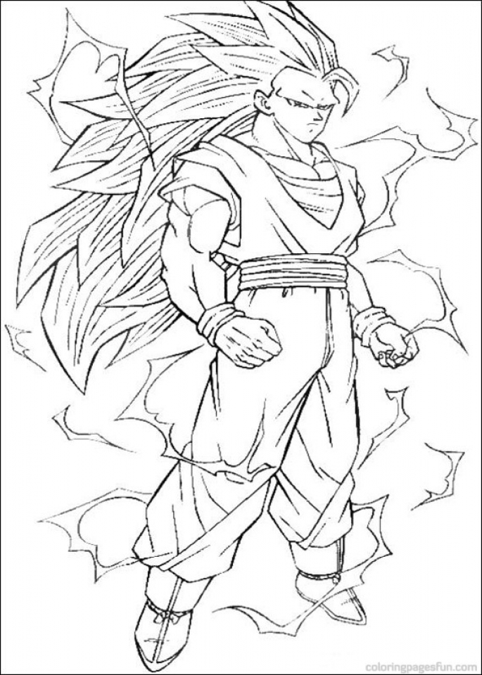 20 Free Printable Dragon Ball Coloring Pages Everfreecoloring Broly