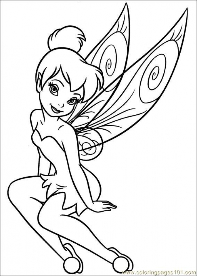 get this printable tinkerbell coloring pages online 63250