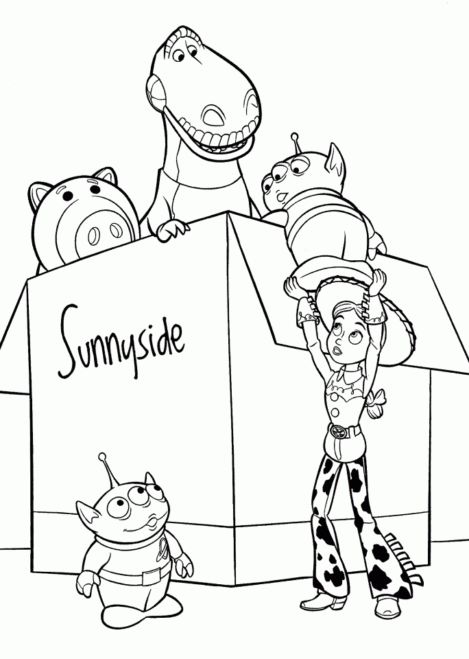 Get This Toy Story Coloring Pages Free Printable 21745