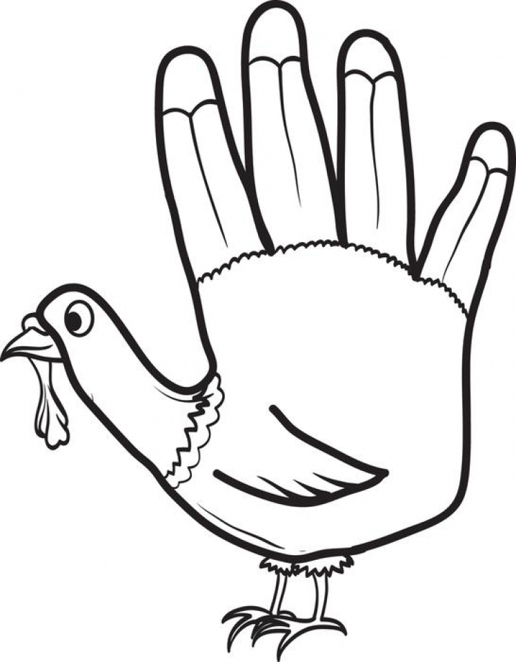 Get This Turkey Coloring Pages Kids Printable 99673