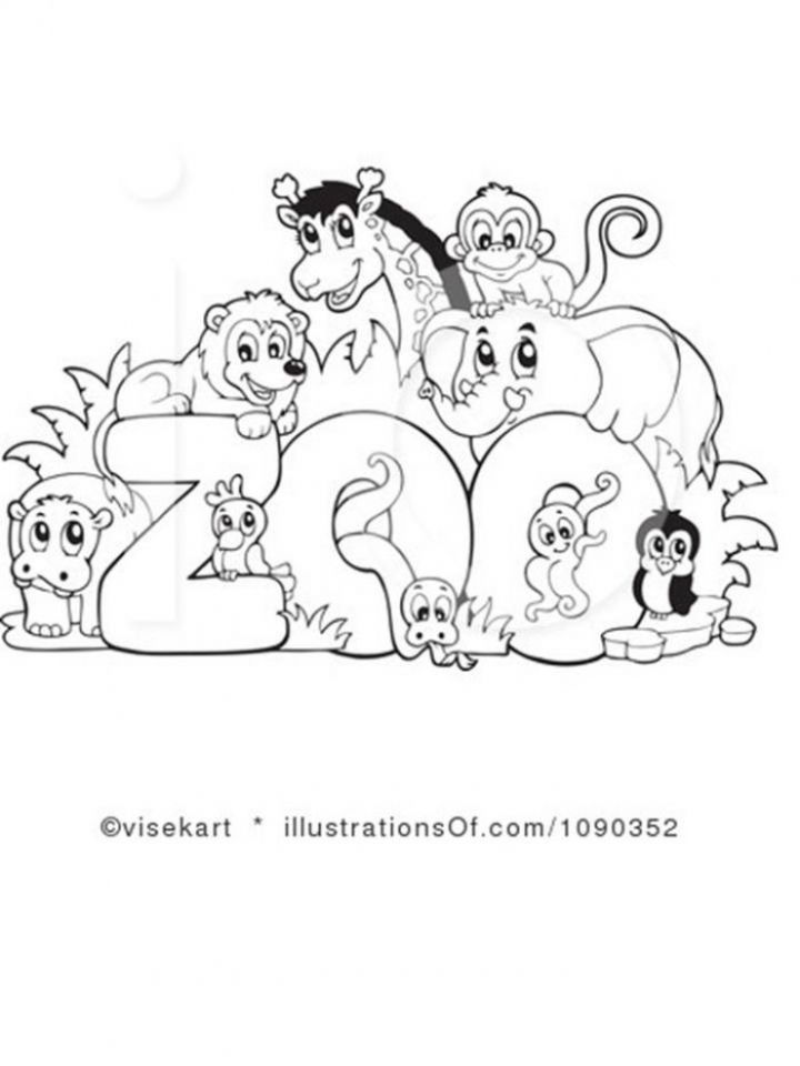 Get This Zoo Coloring Pages Free to Print 77561