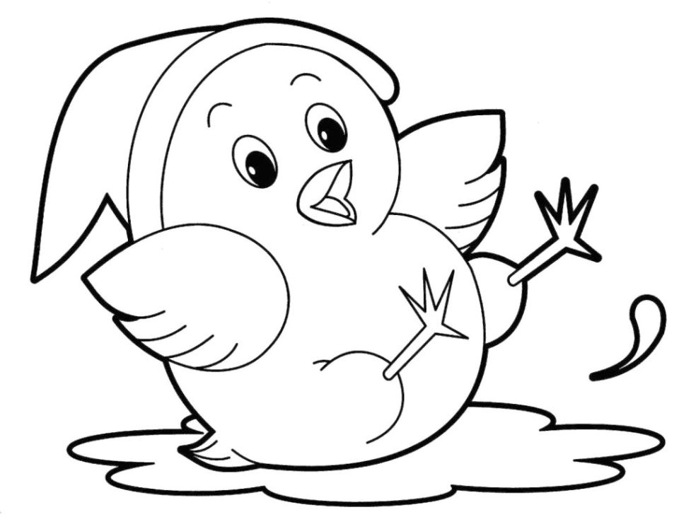 Get This Cute Animal Coloring Pages for Toddlers - 7gh68