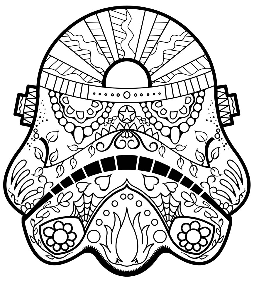 Get This Day of the Dead Coloring Pages Online Printable