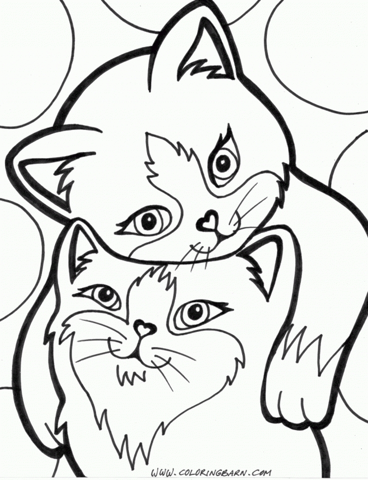 Get This Kitten Coloring Pages Kids Printable - 5sf1 - new