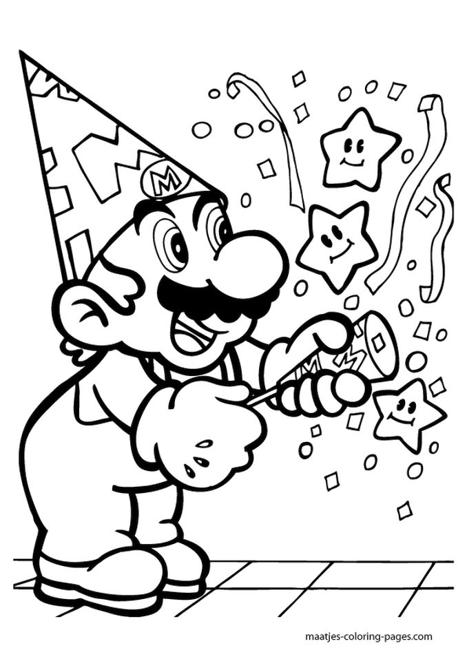 Get This Mario Coloring Pages Free to Print - nfur4