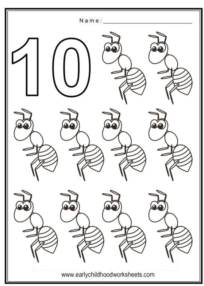 Get This Number 10 Coloring Page - 10t10