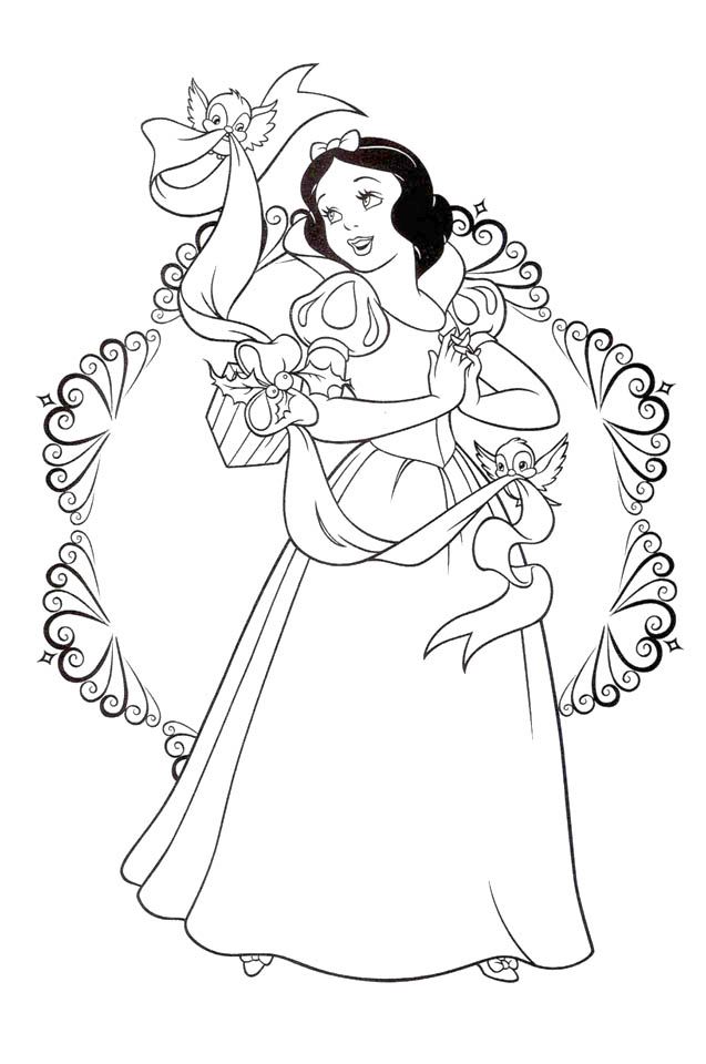 Get This Snow White Coloring Pages Princess Printables ...