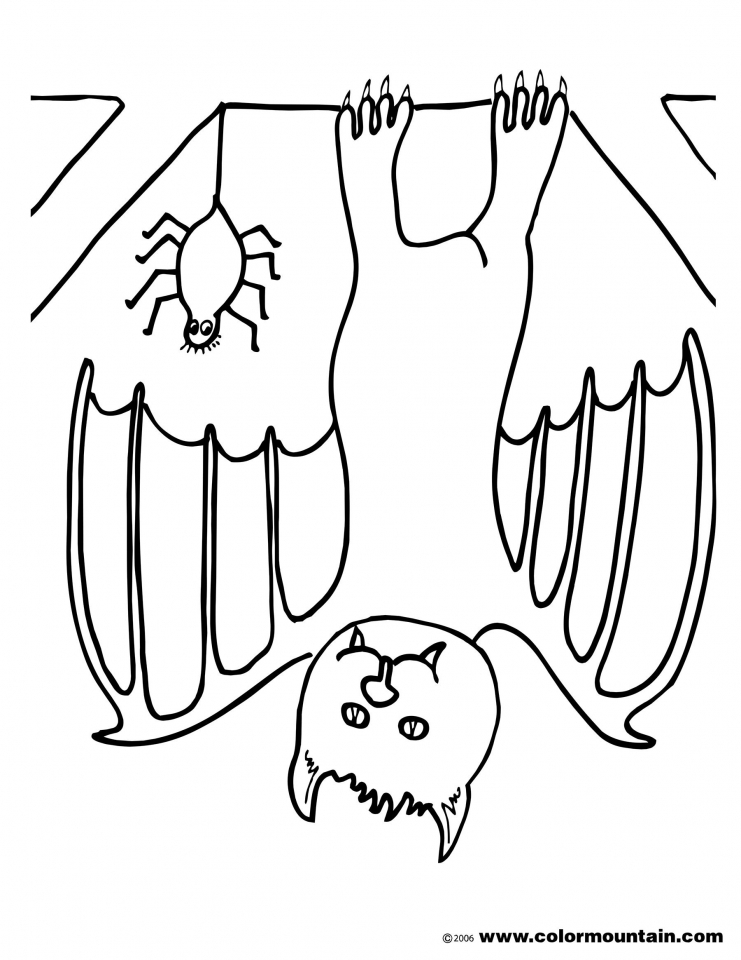 Get This Bat coloring pages preschool 67211