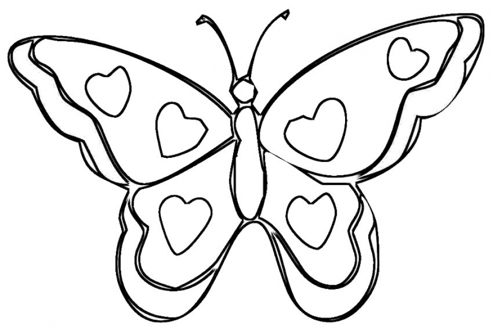 Get This Butterfly Coloring Pages for Preschoolers 85g21