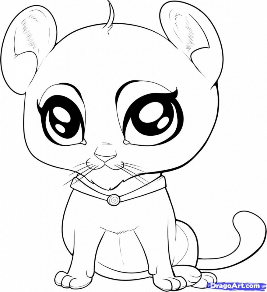 Get This Coloring Pages of Cute Animal for Kids agrj7