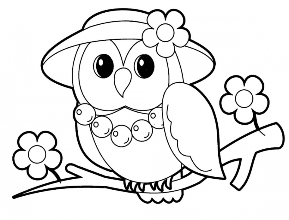 Get This Cute Animal Coloring Pages for Toddlers ayt49