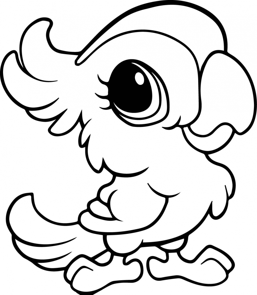 Get This Cute Animal Coloring Pages Printable i95ng