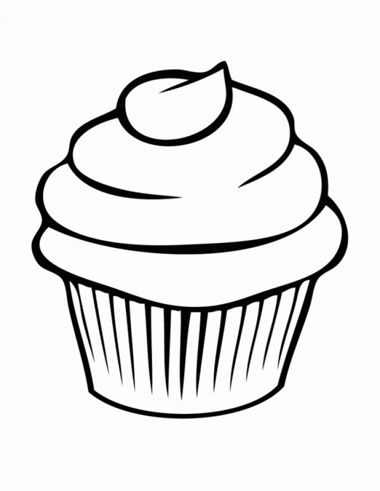 Get This Cute Cupcake Coloring Pages 38611