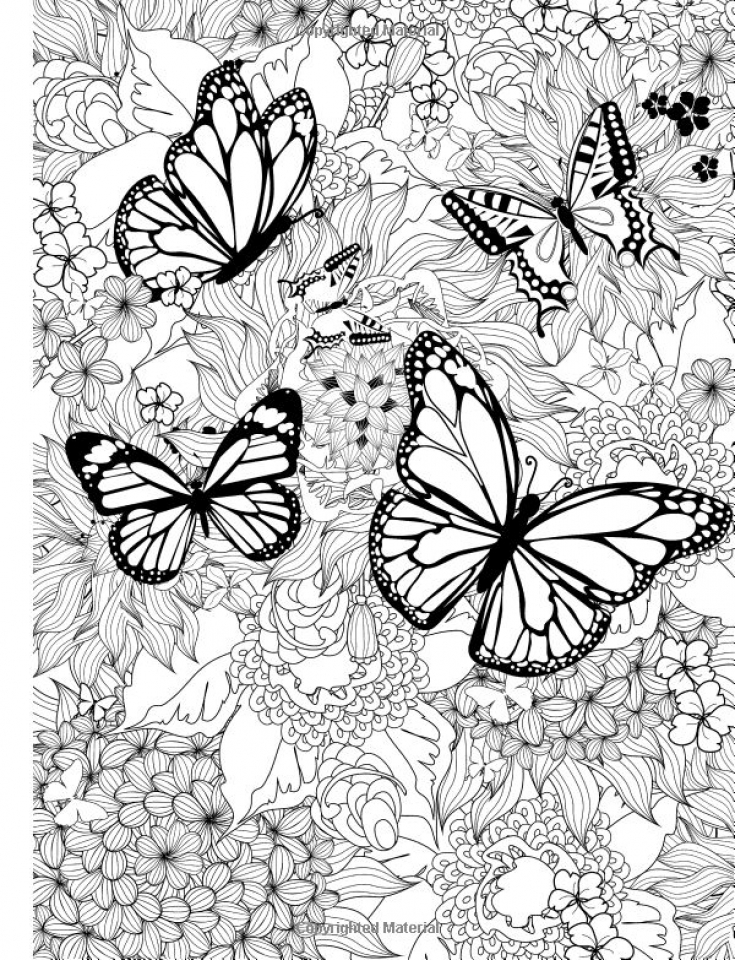 Get This Free Printable Butterfly Coloring Pages for ...