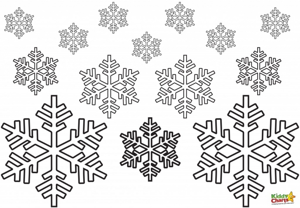 20+ Free Printable Snowflake Coloring Pages