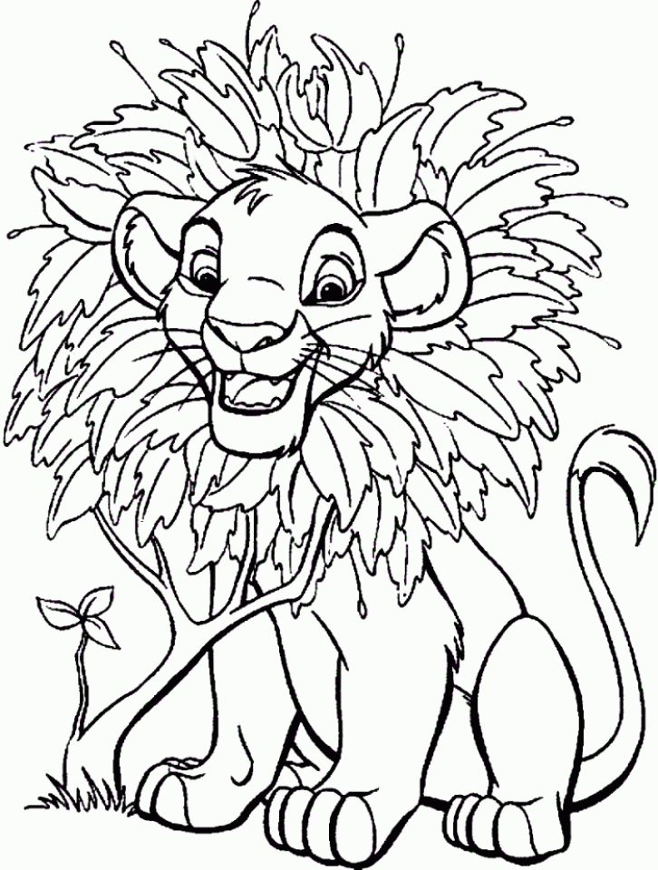 Get This Lion King Coloring Pages Disney uate4