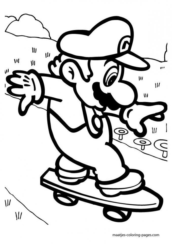 Get This Mario Coloring Pages to Print bgxt2