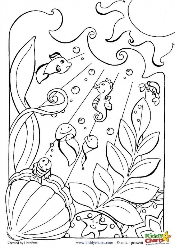20 free printable ocean coloring pages everfreecoloringcom - underwater