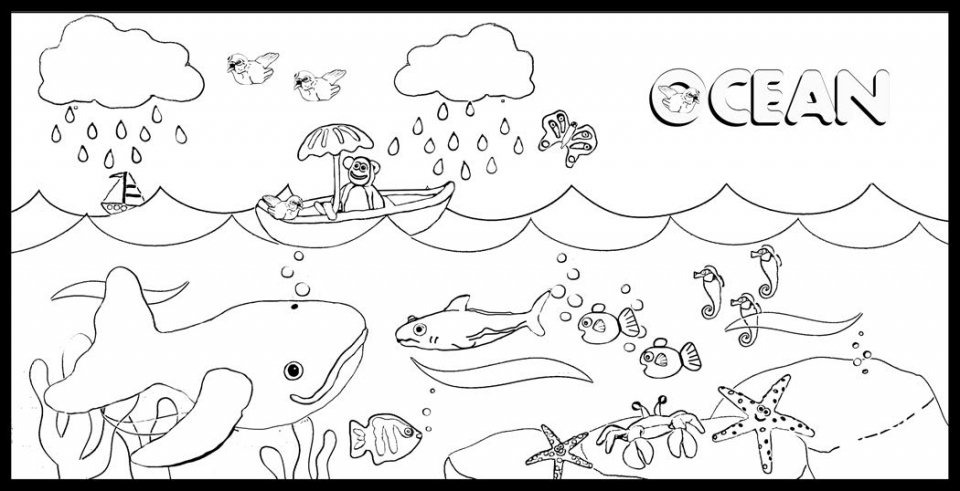 Free Ocean Printable Coloring Pages