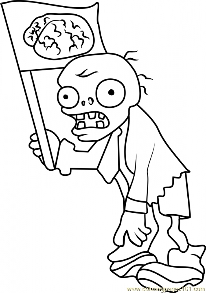 Get This Plants Vs. Zombies Coloring Pages Kids Printable 15631