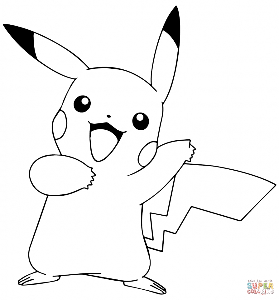 Get This Pokemon Pikachu Coloring Pages 90gh3