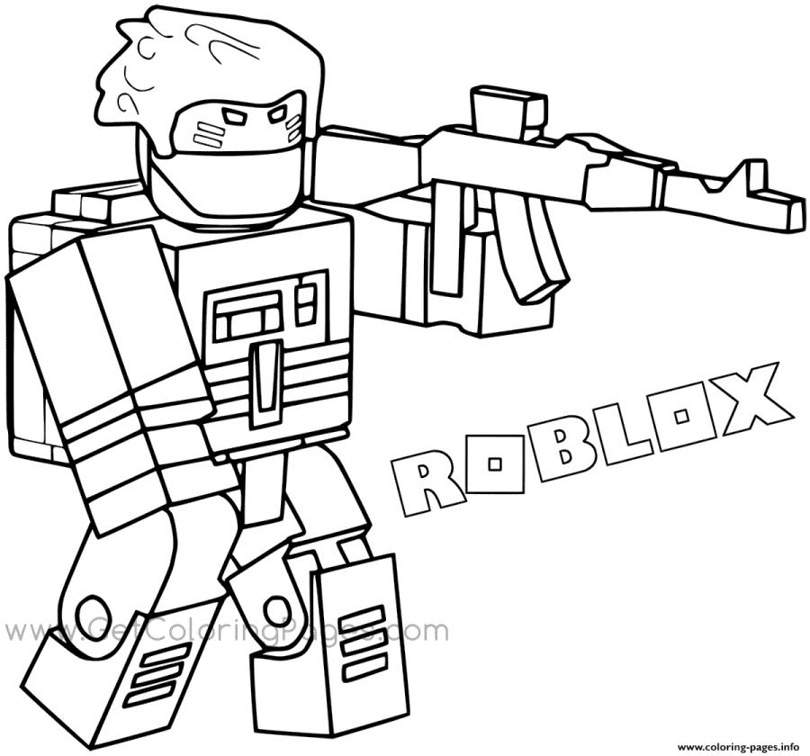 Get This Roblox Coloring Pages Printable sld2