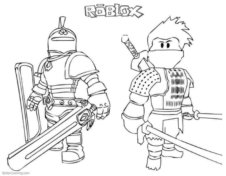 Get This Roblox Coloring Pages To Print Nkj0