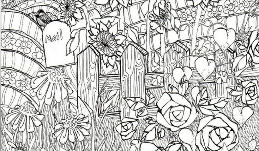 Get This Free Adults Printable of Summer Coloring Pages - 17732