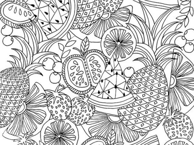 Get This Summer Coloring Pages for Adults Printable - 09073