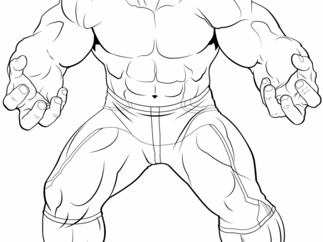 Get This Avengers Coloring Pages The Hulk Printable 31675