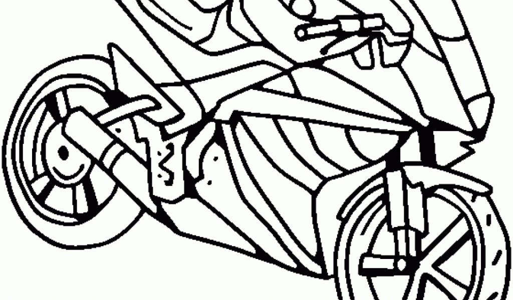 dirt bike coloring pages free - photo #28
