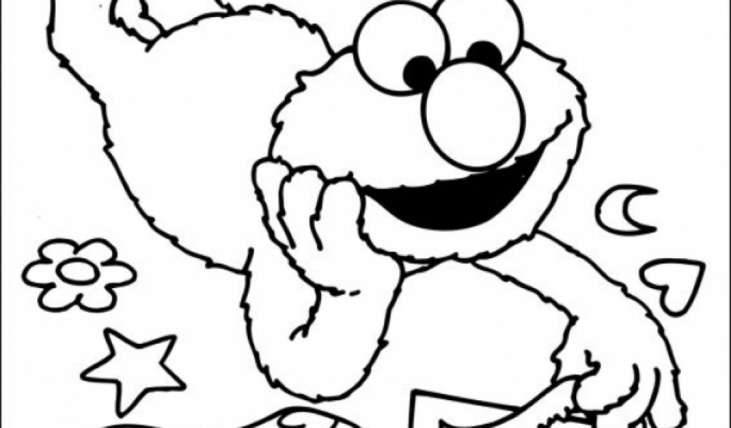 Get This Elmo Coloring Pages Online 73166