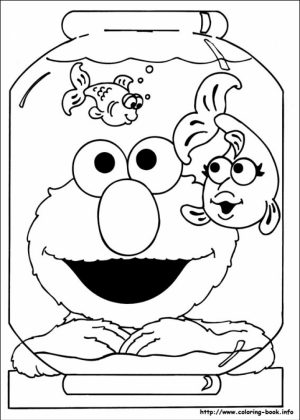 Elmo Coloring Pages Online 80417 Printable Free 26458
