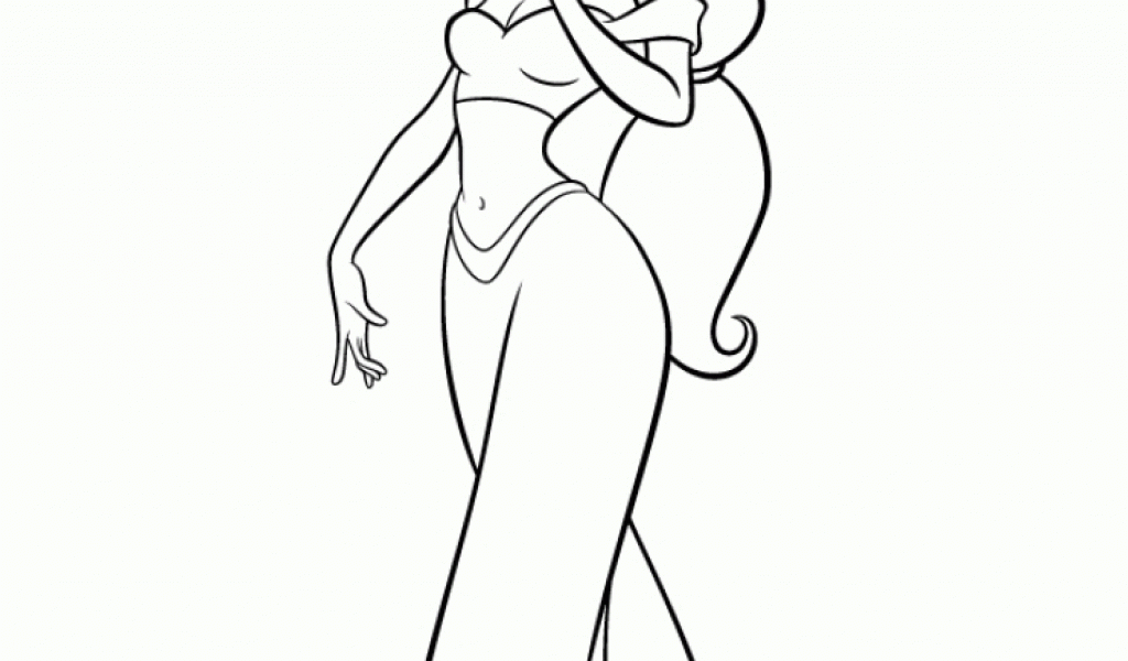 Get This Free Jasmine Coloring Pages for Kids 81410
