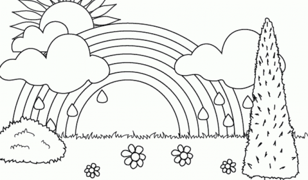 Get This Free Rainbow Coloring Pages 72ii20