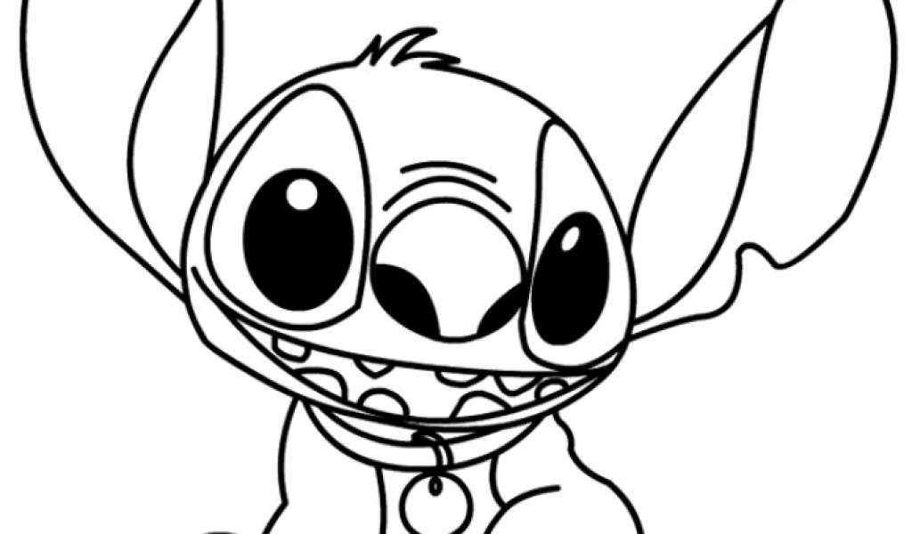 Stitch Coloring Pages Sketch Coloring Page.