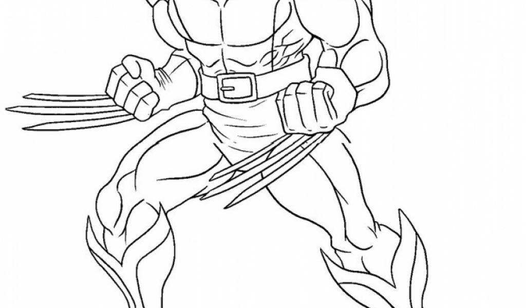Get This Kids' Printable Wolverine Coloring Pages uNrZj
