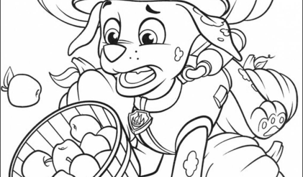 Get This Paw Patrol Coloring Pages Free Printable 93651