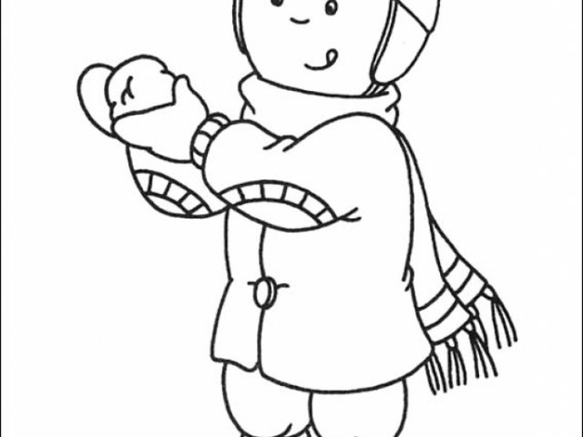 caillou halloween coloring pages - photo #17